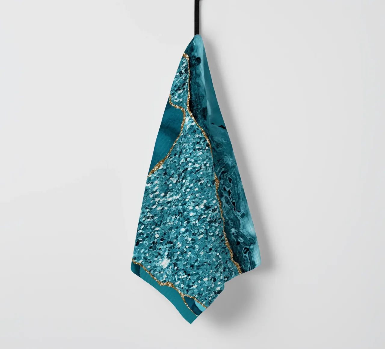 Agata Glitter Ocean Texture 11 canovaccio da cucina da Gemstone Textures