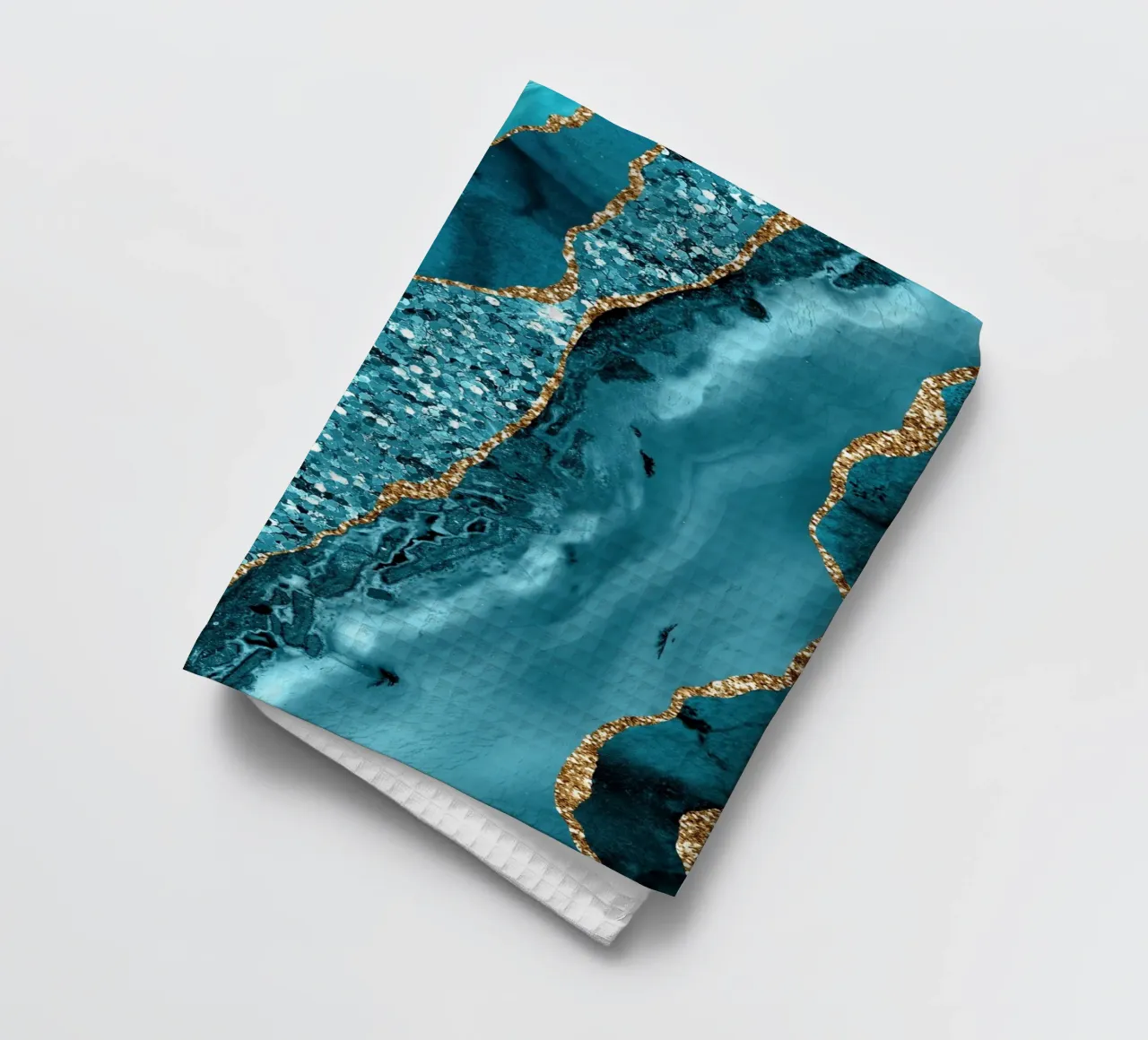 Agata Glitter Ocean Texture 11 canovaccio da cucina da Gemstone Textures