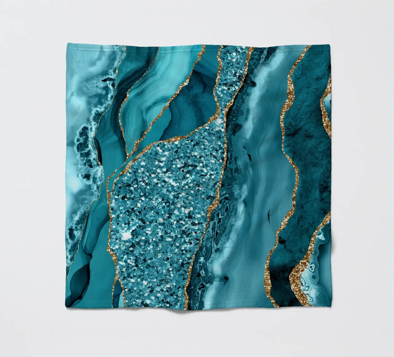 Agata Glitter Ocean Texture 11 coperta in pile da Gemstone Textures