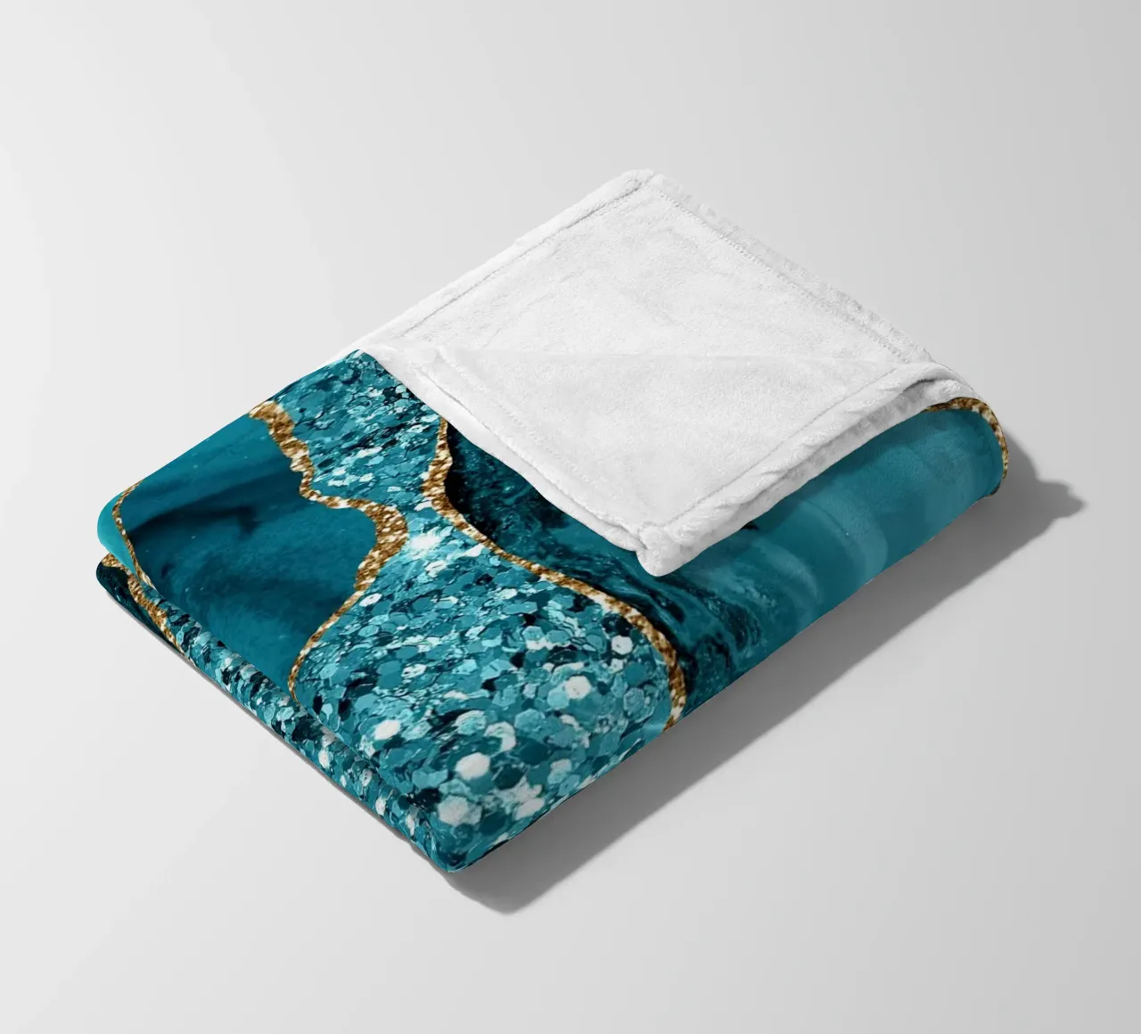 Agata Glitter Ocean Texture 11 coperta in pile da Gemstone Textures