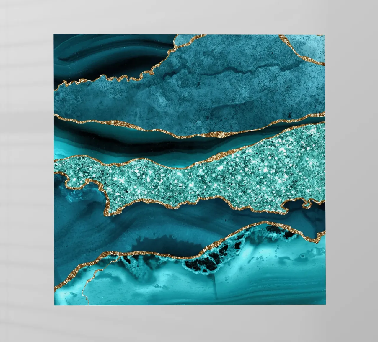 Agata Glitter Ocean Texture 12 pellicola backlit da Gemstone Textures