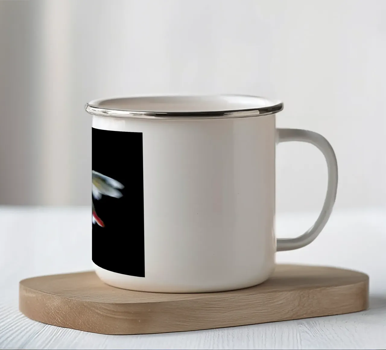 Birds Everywhere 15 tazza in smalto da Günther Egger
