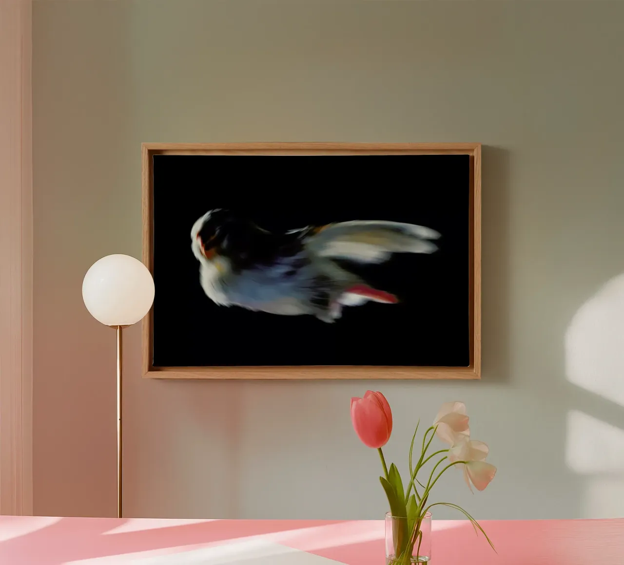 Birds Everywhere 15 canvas by Günther Egger