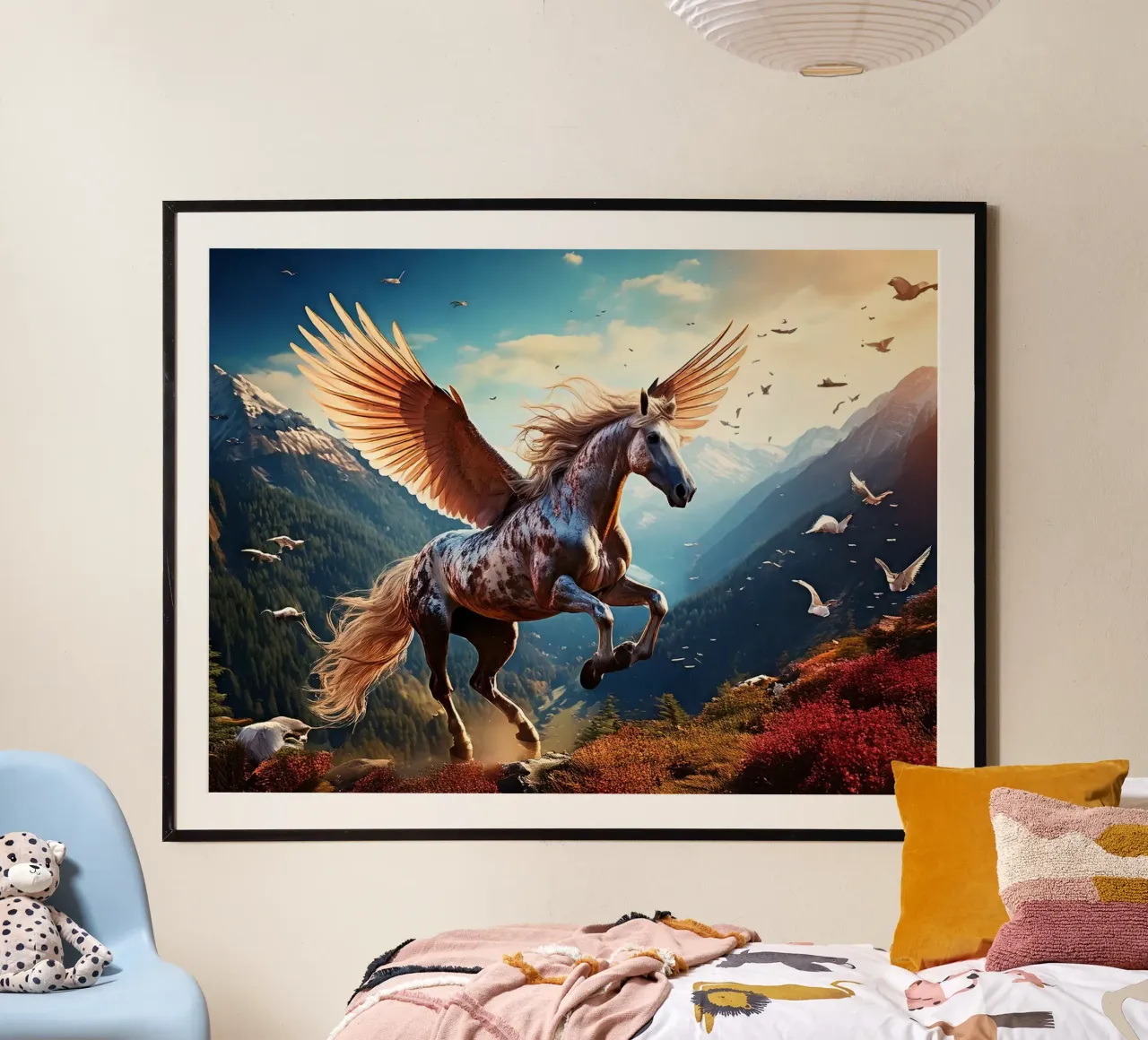 ALA DI CAVALLO 1. poster con telaio in alluminio da Thierry vobmann photography