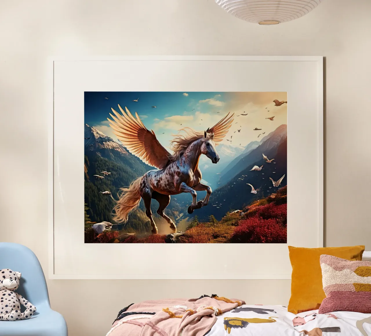 ALA DI CAVALLO 1. poster con telaio in alluminio da Thierry vobmann photography