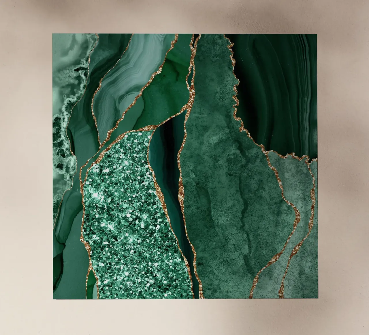 Agata Glitter Ocean Texture 14 pellicola backlit da Gemstone Textures