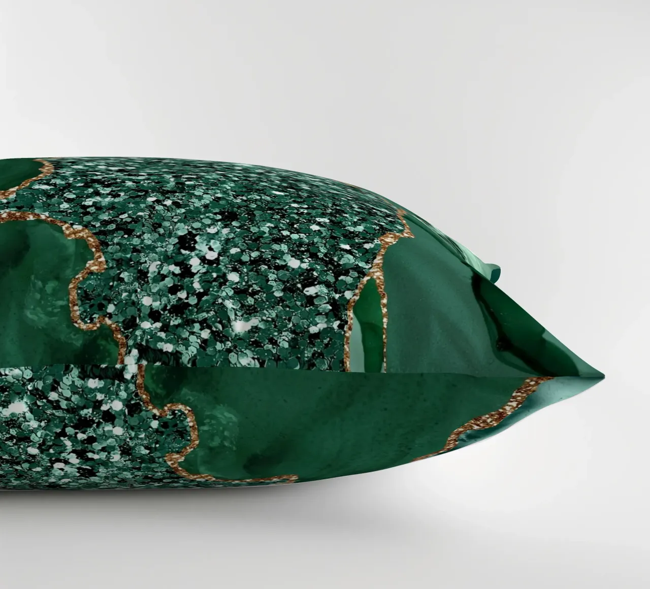 Agata Glitter Ocean Texture 15 cuscino da Gemstone Textures