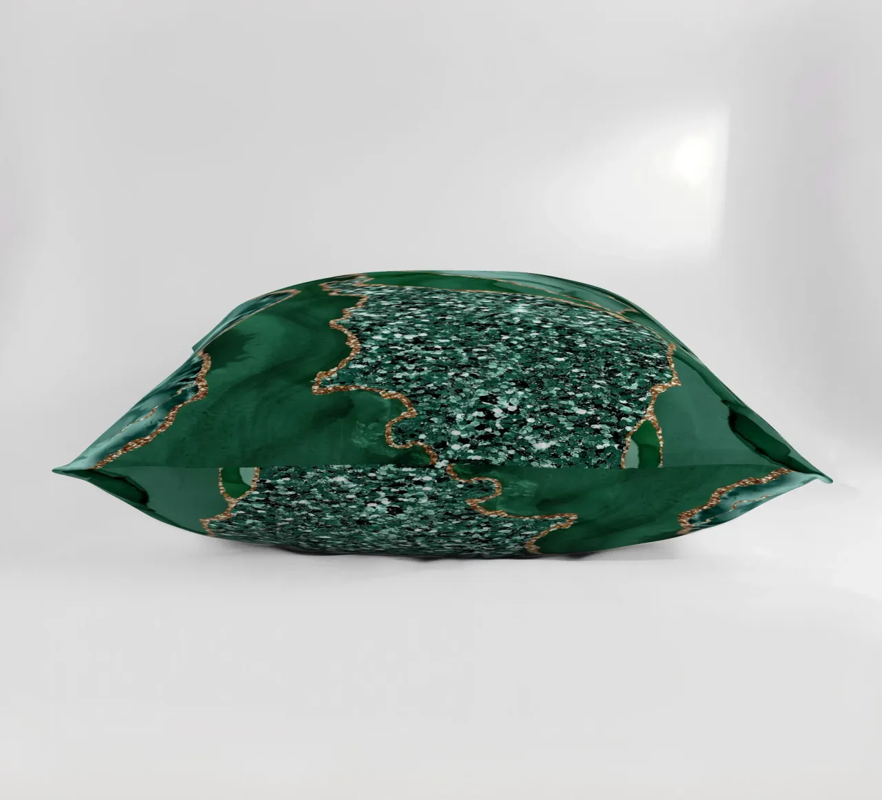 Agata Glitter Ocean Texture 15 cuscino da Gemstone Textures