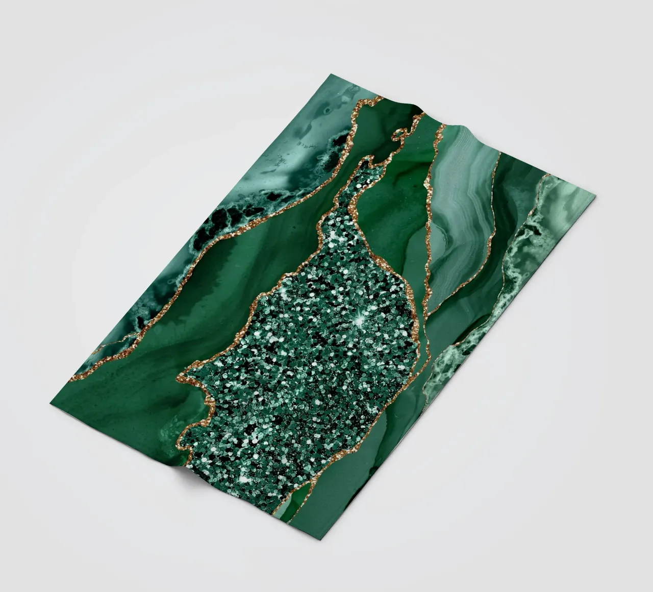 Agata Glitter Ocean Texture 15 coperta in pile da Gemstone Textures