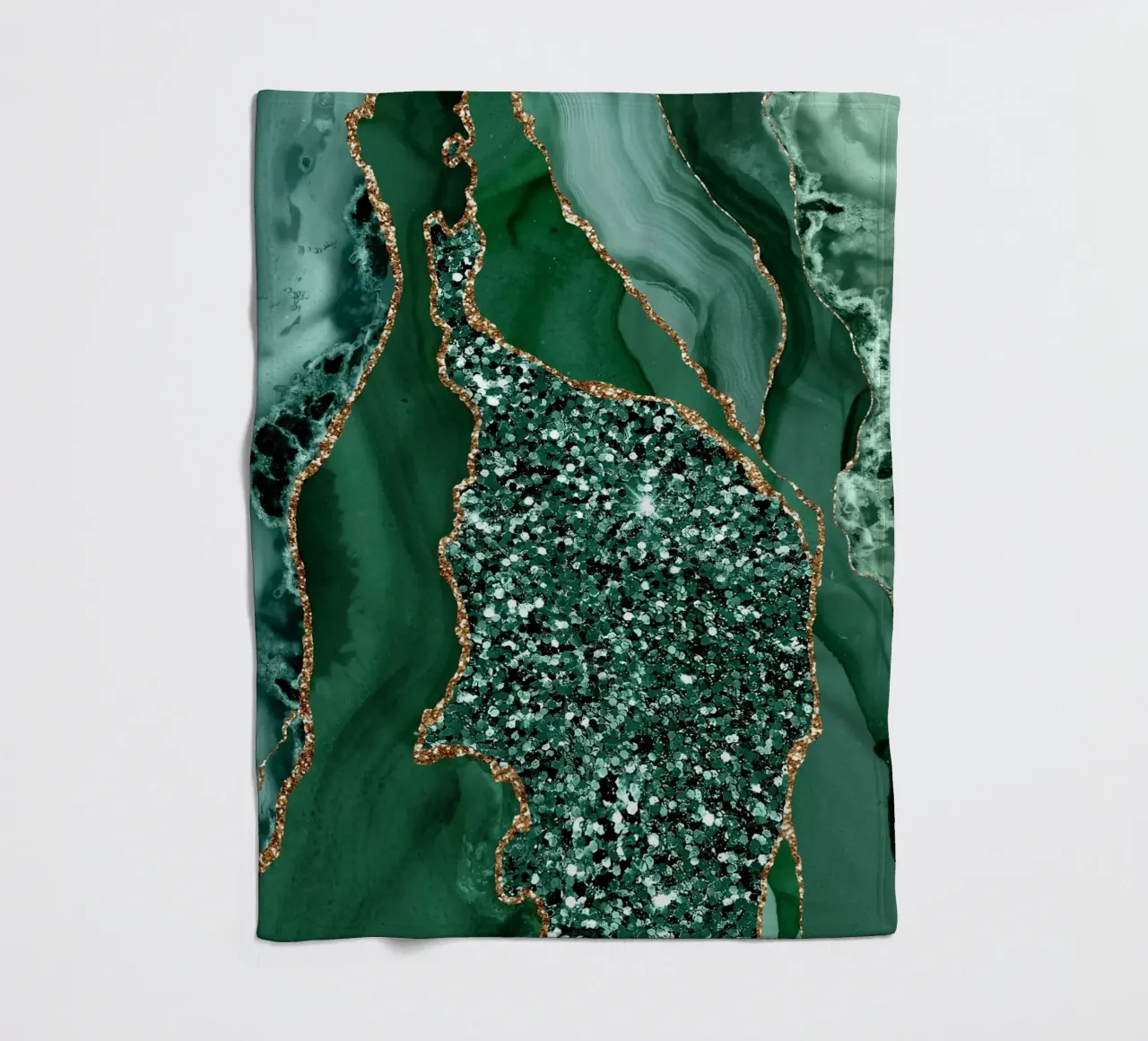 Agata Glitter Ocean Texture 15 coperta in pile da Gemstone Textures