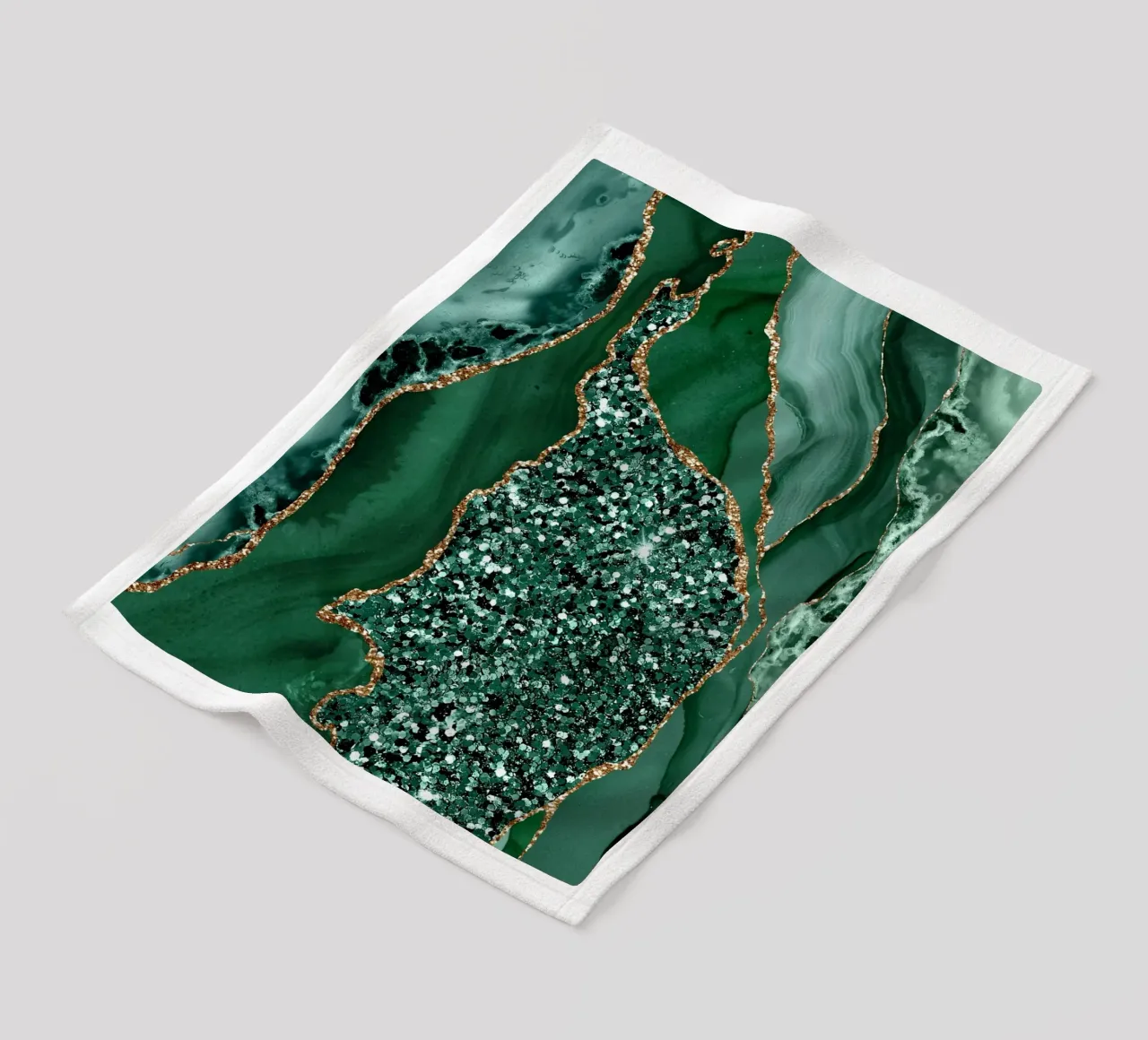 Agata Glitter Ocean Texture 15 coperta in pile da Gemstone Textures