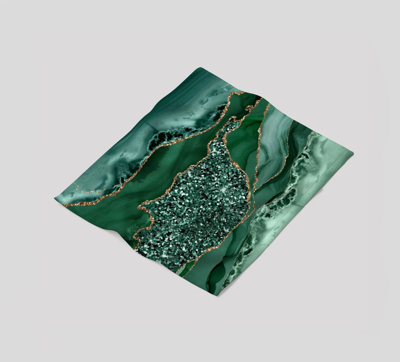 Agata Glitter Ocean Texture 15 coperta in pile da Gemstone Textures