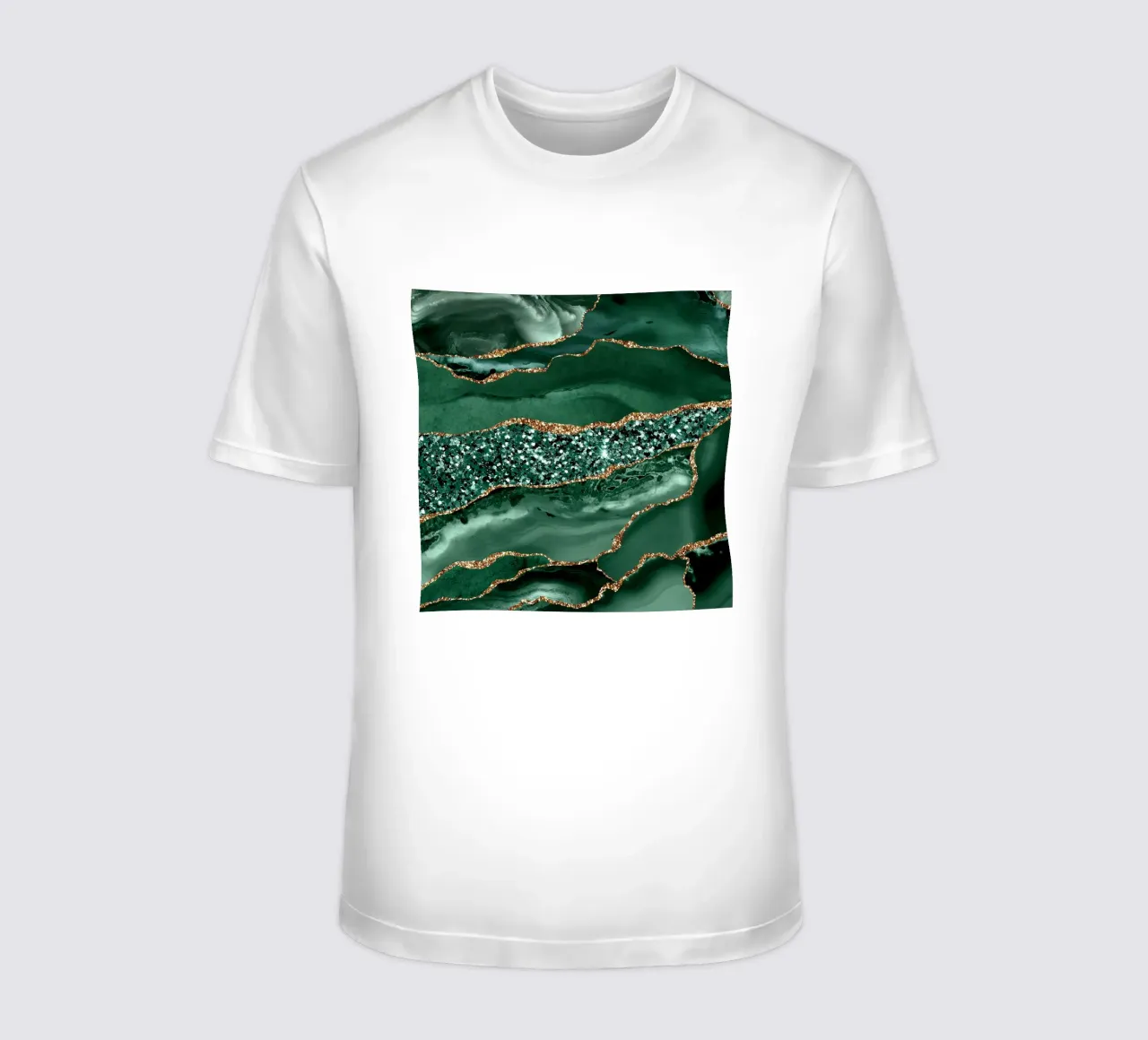 Agata Glitter Ocean Texture 16 t-shirt da Gemstone Textures