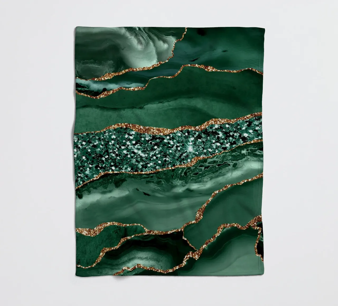 Agata Glitter Ocean Texture 16 coperta in pile da Gemstone Textures