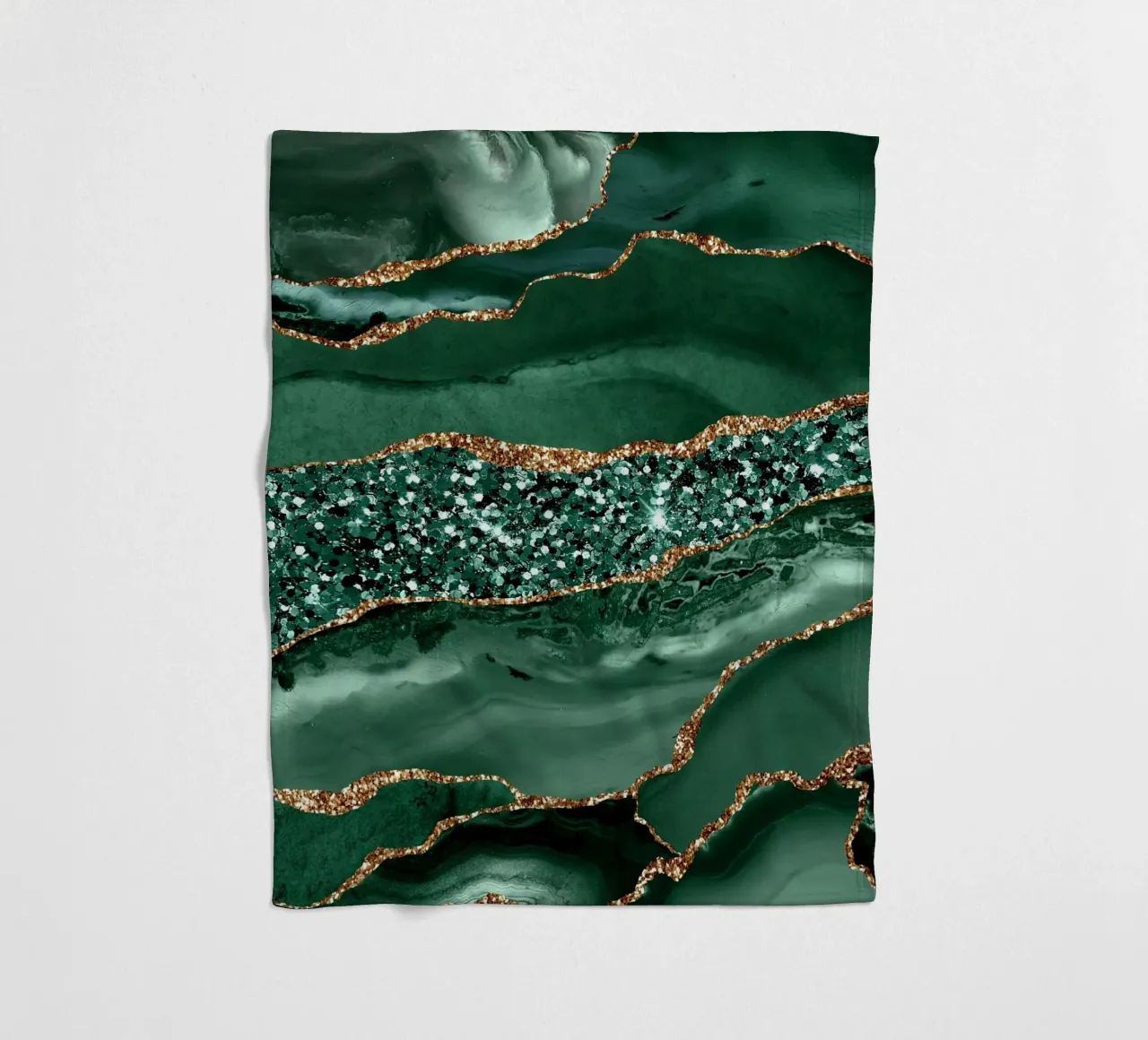 Agata Glitter Ocean Texture 16 coperta in pile da Gemstone Textures