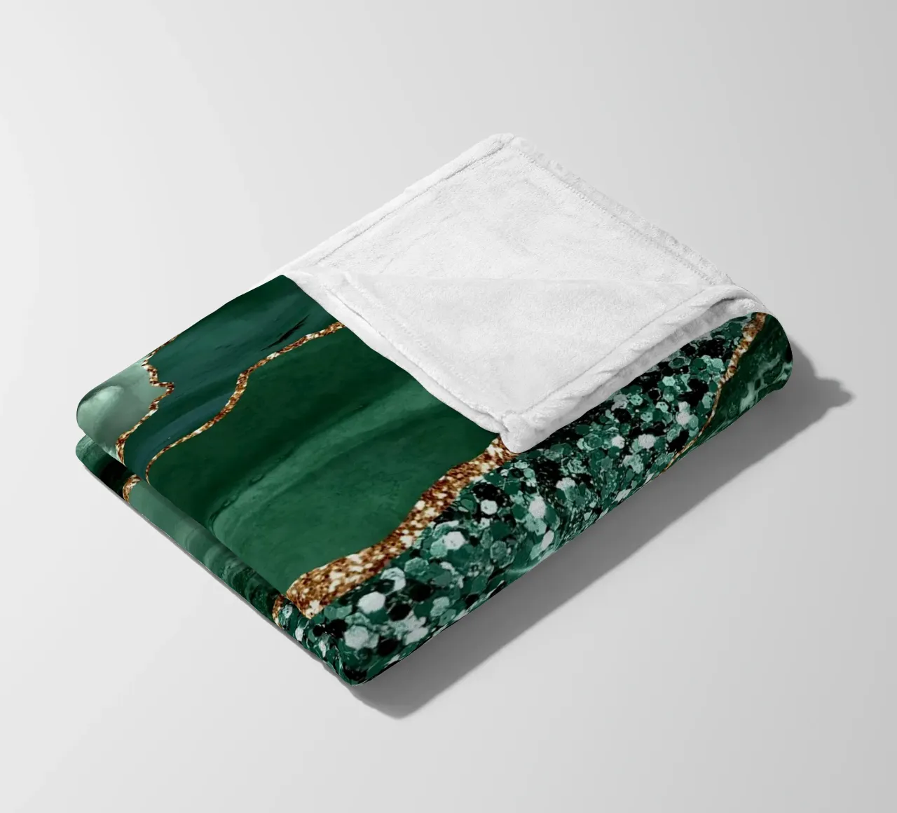 Agata Glitter Ocean Texture 16 coperta in pile da Gemstone Textures