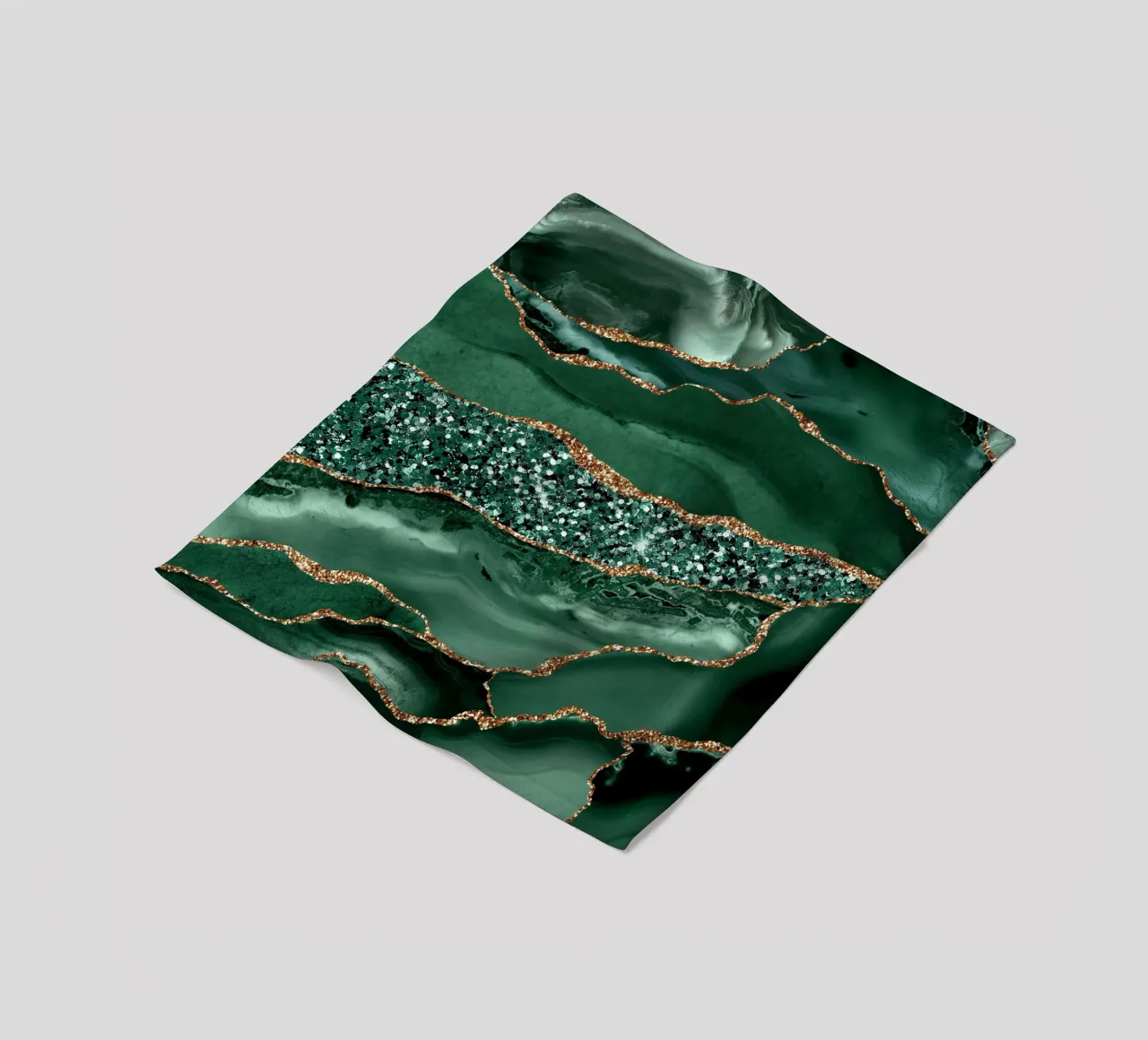 Agata Glitter Ocean Texture 16 coperta in pile da Gemstone Textures