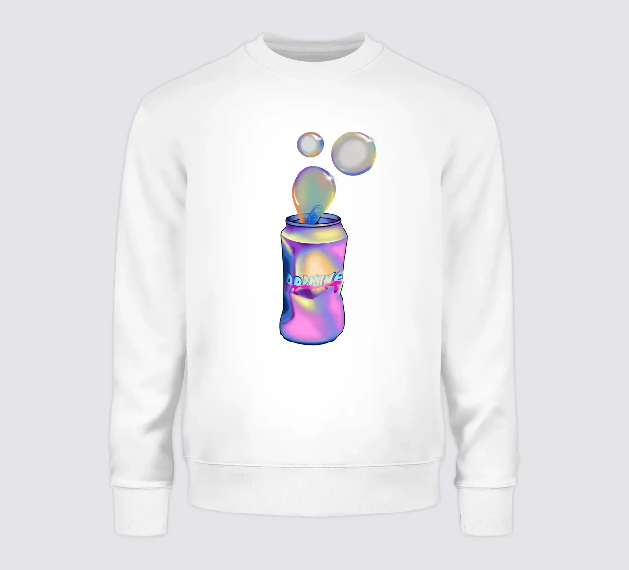 DRINK DOPAMINE sweatshirt van LAUSEMIA DESIGN STUDIO
