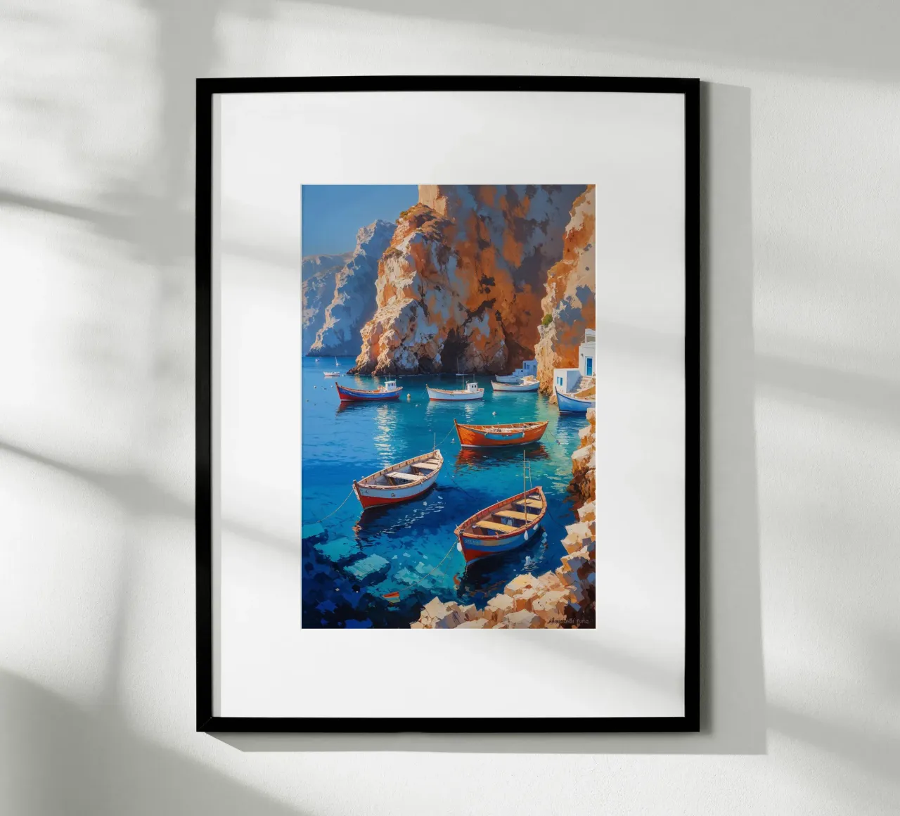 Amoudi Bay’s Timeless Allure hahnemühle by AlbertKlee