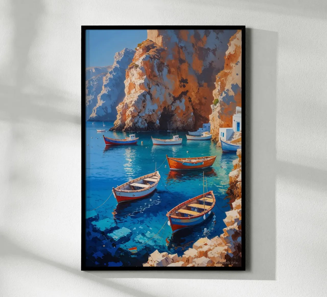 Amoudi Bay’s Timeless Allure hahnemühle by AlbertKlee