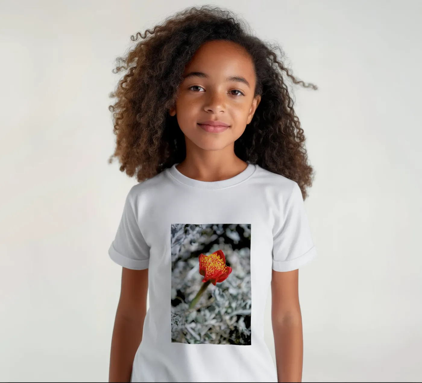 Mountain Flower t-shirt bambini da Shot By Clint