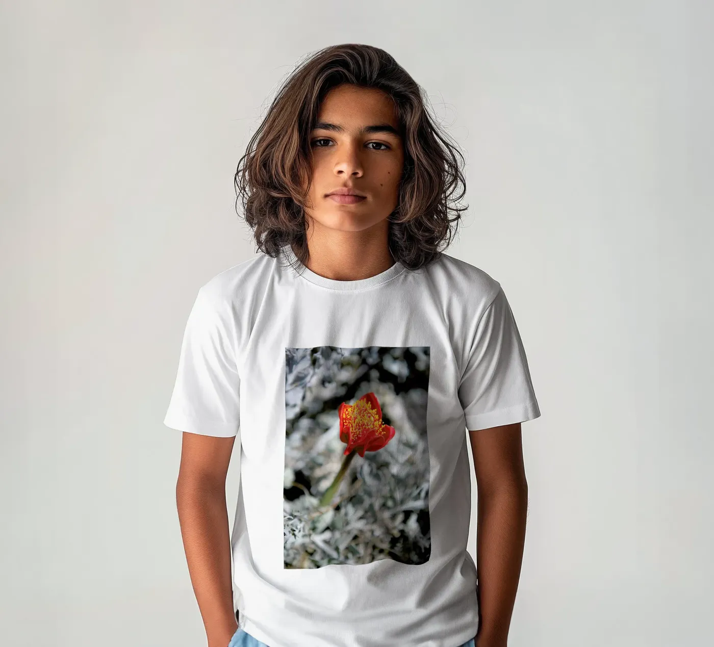 Mountain Flower t-shirt bambini da Shot By Clint