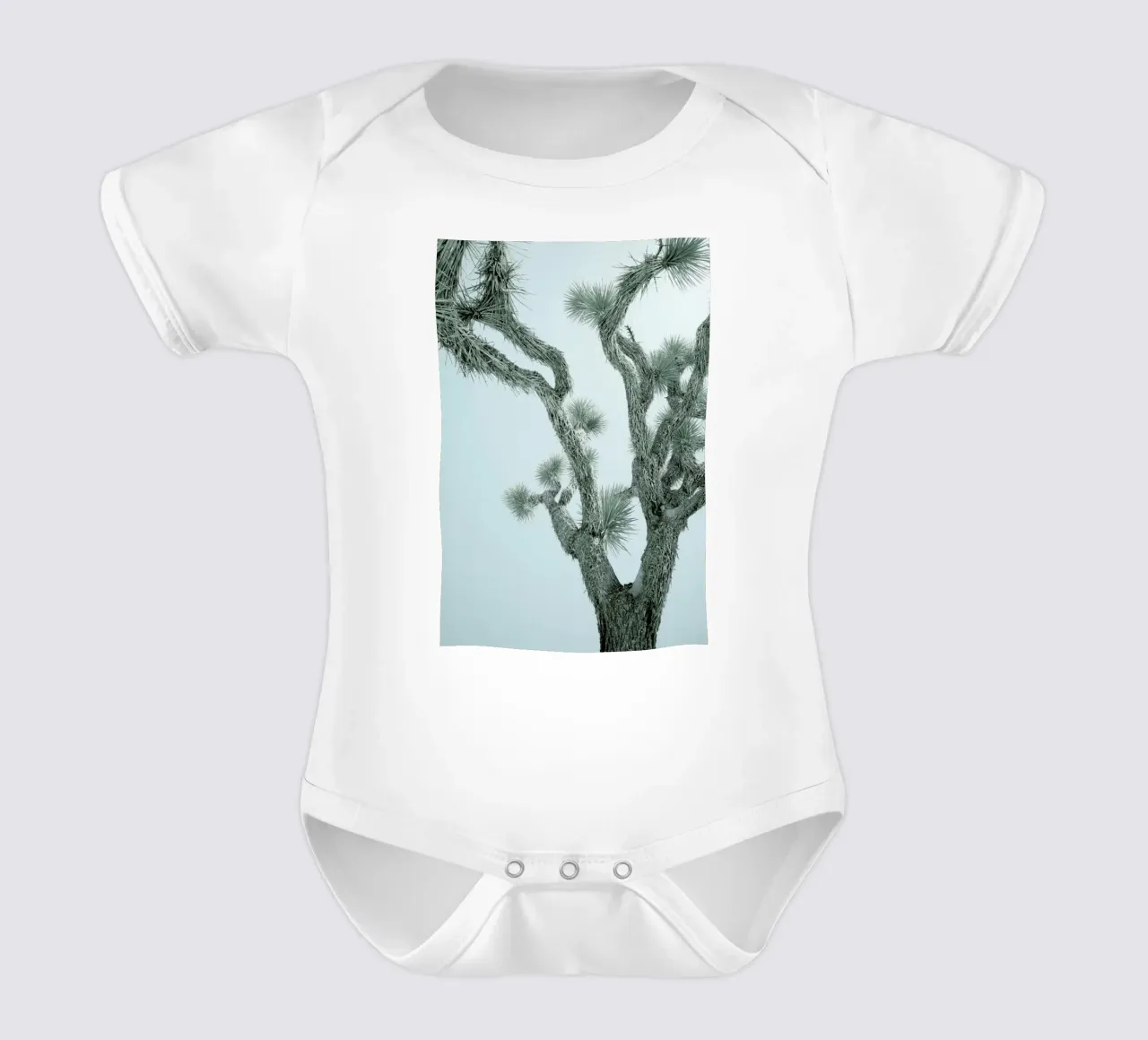 Joshua Tree Kurzarm Babybody von Shot By Clint