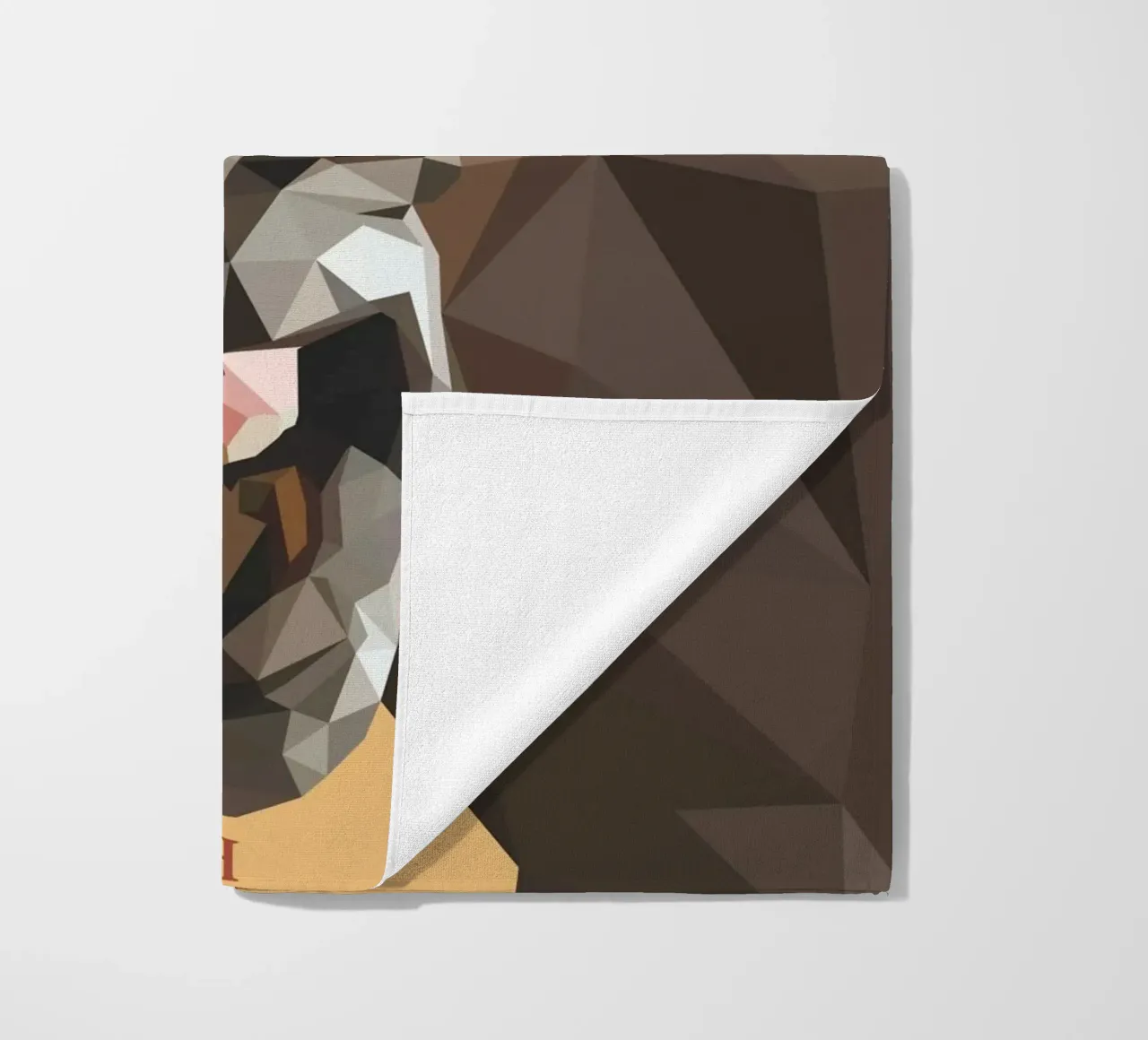 life is short smile with you teeth telo mare da Low poly art