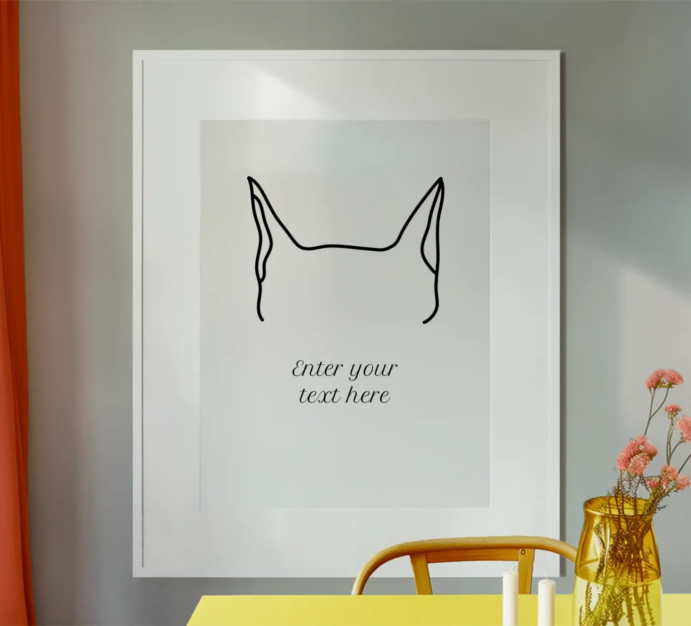 Whisker Whimsy Poster von Doodle Dreams Art