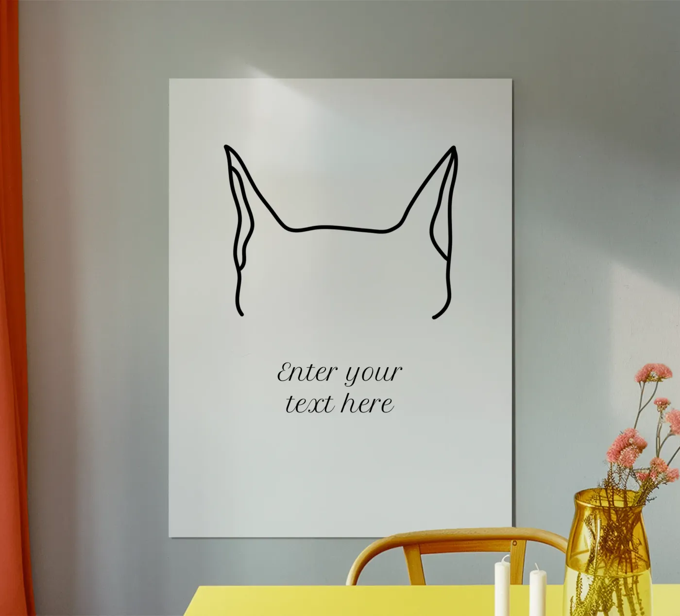 Whisker Whimsy Poster von Doodle Dreams Art