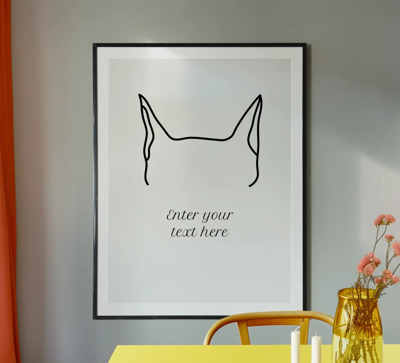Whisker Whimsy Poster von Doodle Dreams Art