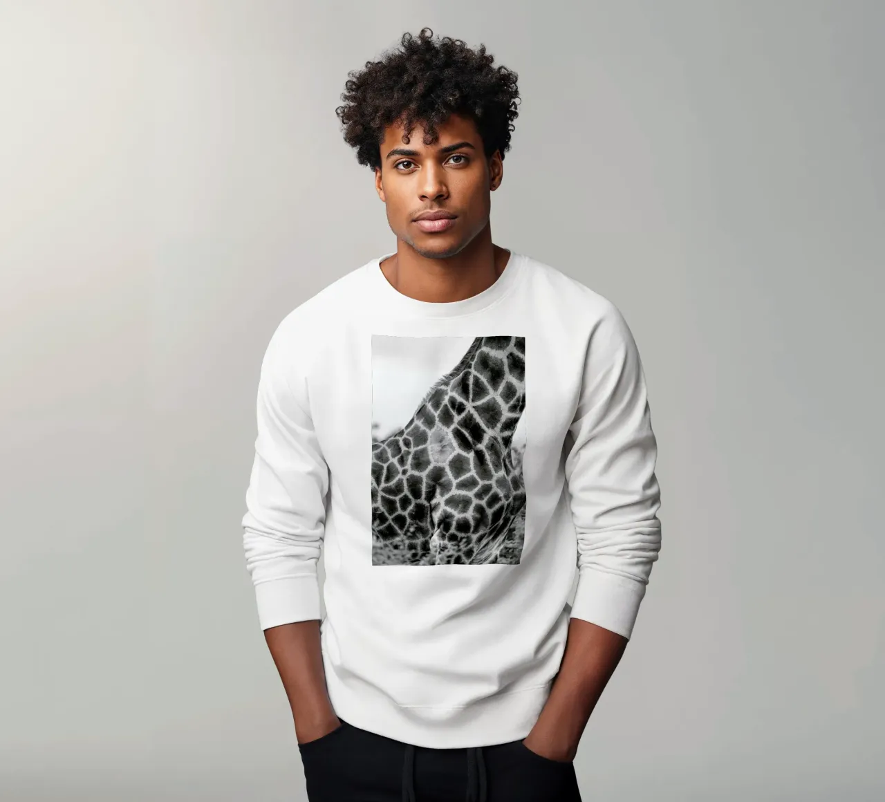 Giraph detail felpa da Shot By Clint