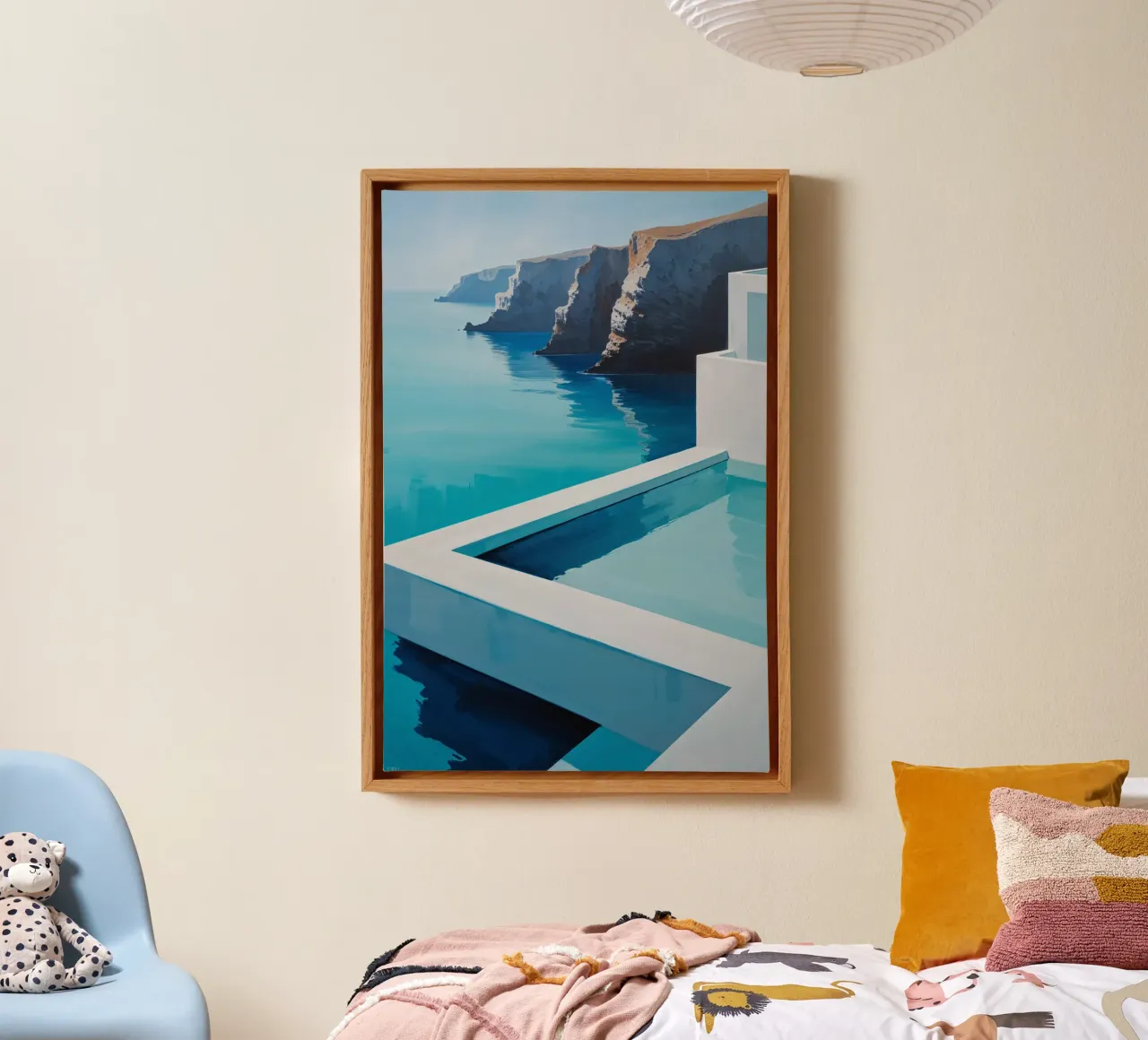 Horizon blending with infinity tela con Cornice a cassetta da AlbertKlee