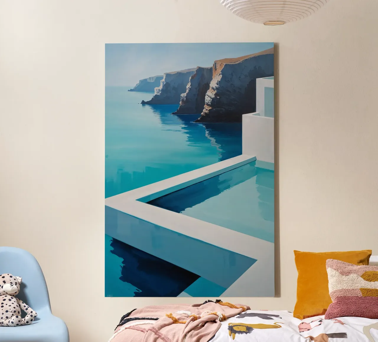 Horizon blending with infinity tela con Cornice a cassetta da AlbertKlee