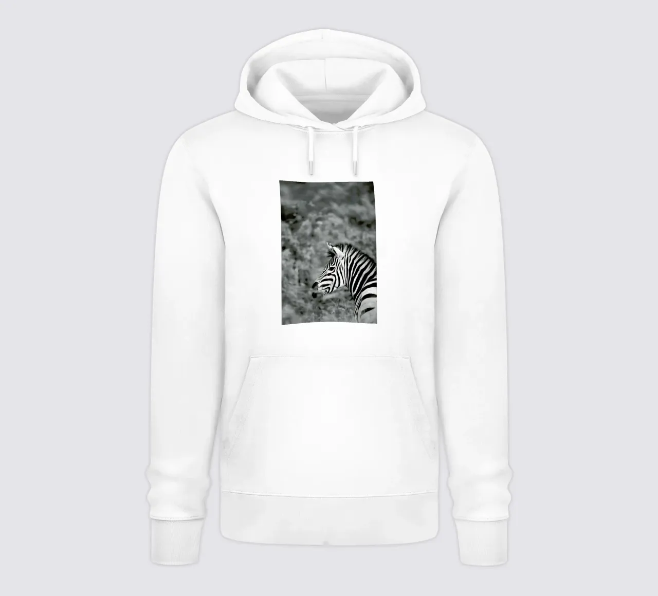 Zebra felpa con cappuccio da Shot By Clint
