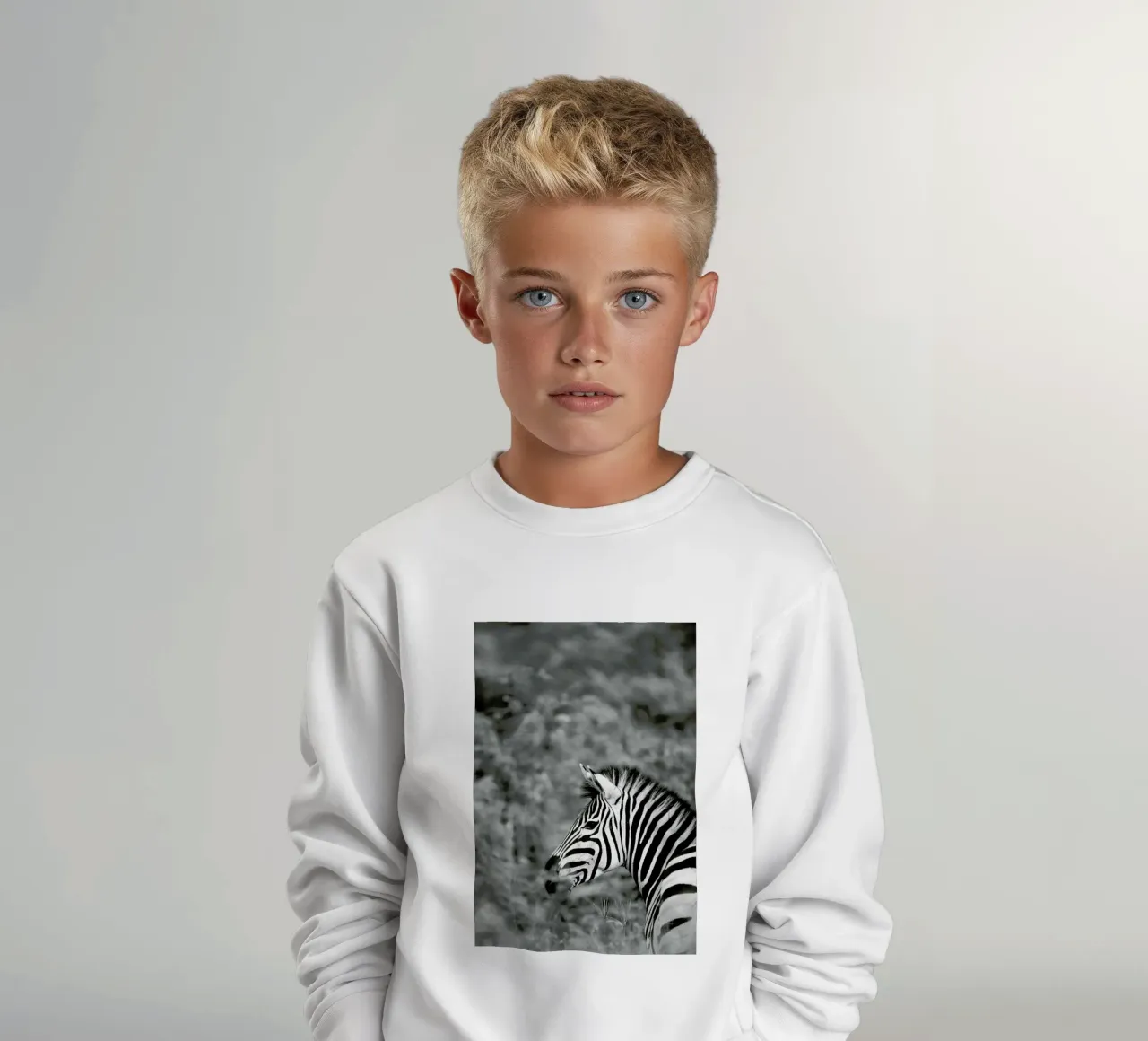 Zebra felpa bambino da Shot By Clint