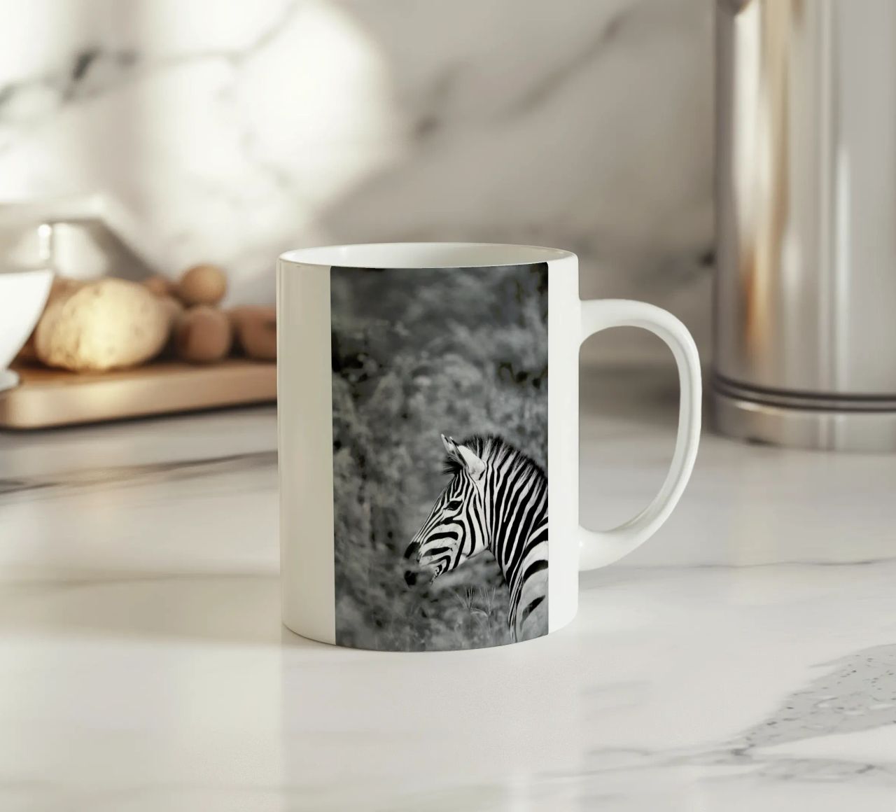 Zebra tazza in ceramica da Shot By Clint