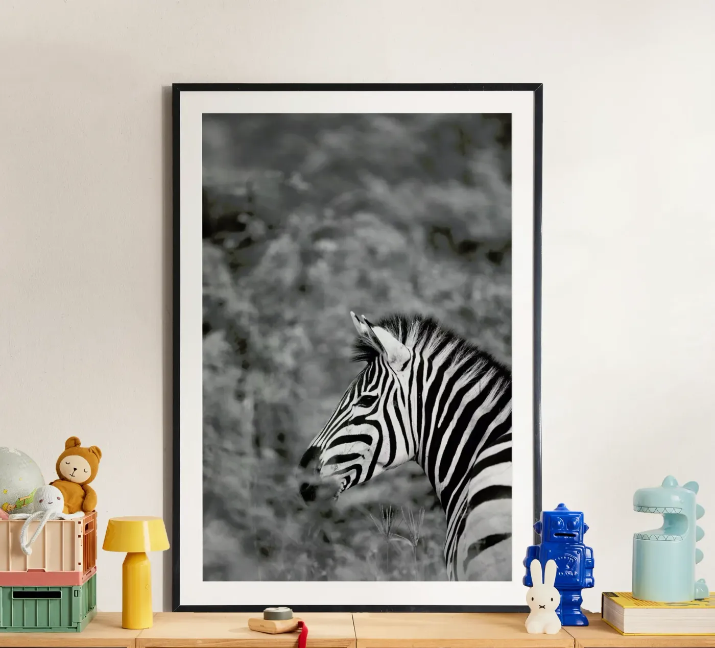 Zebra poster by Shot By Clint