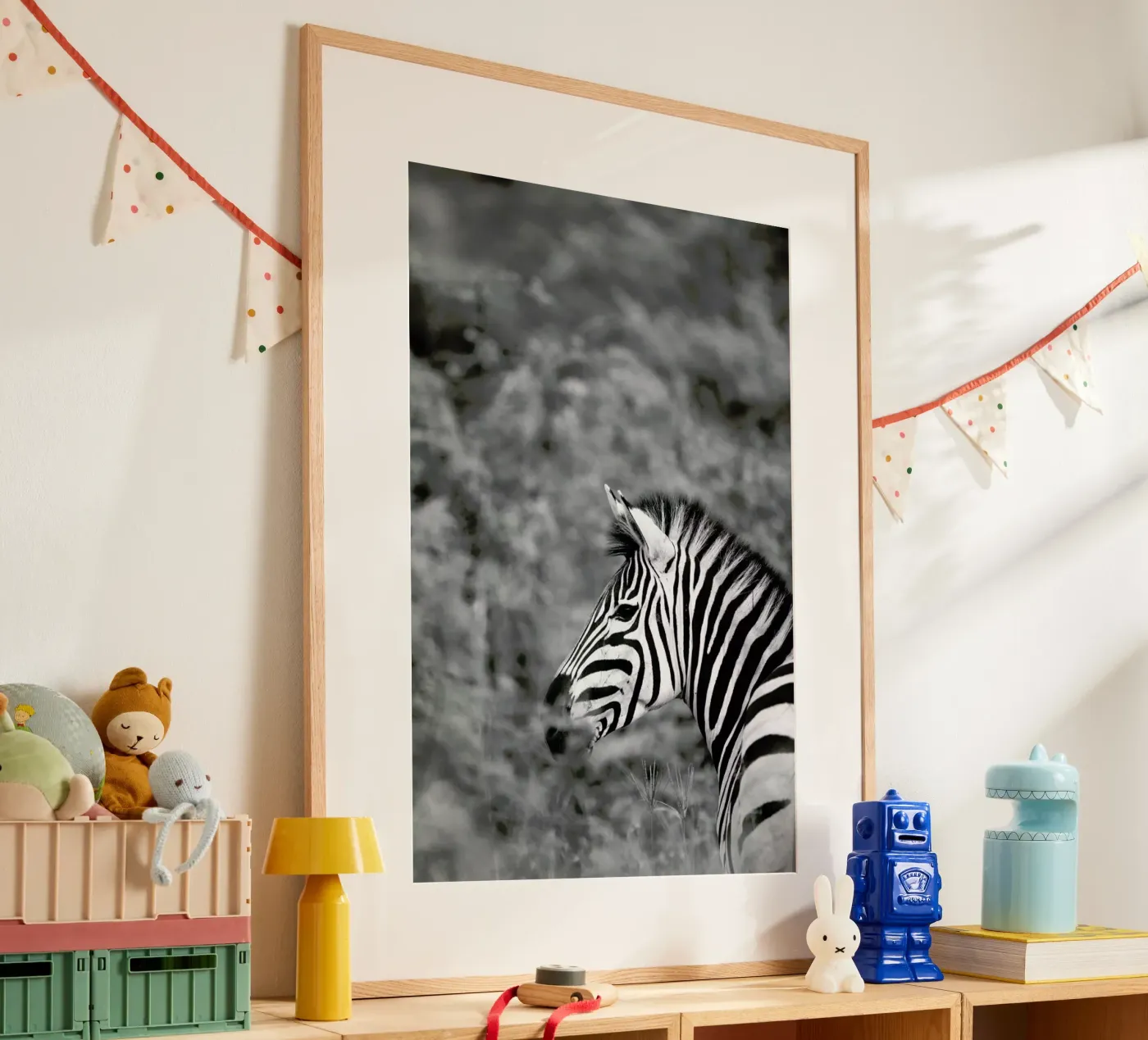 Zebra poster by Shot By Clint