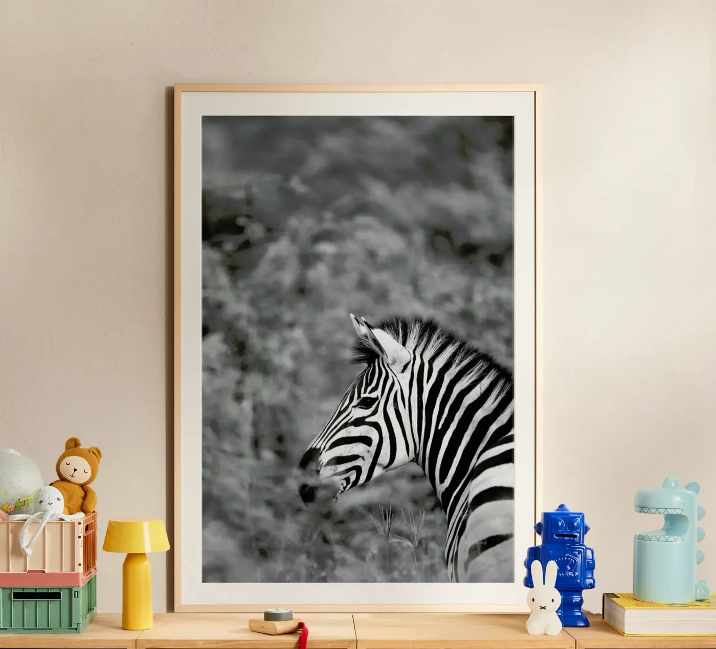 Zebra poster by Shot By Clint