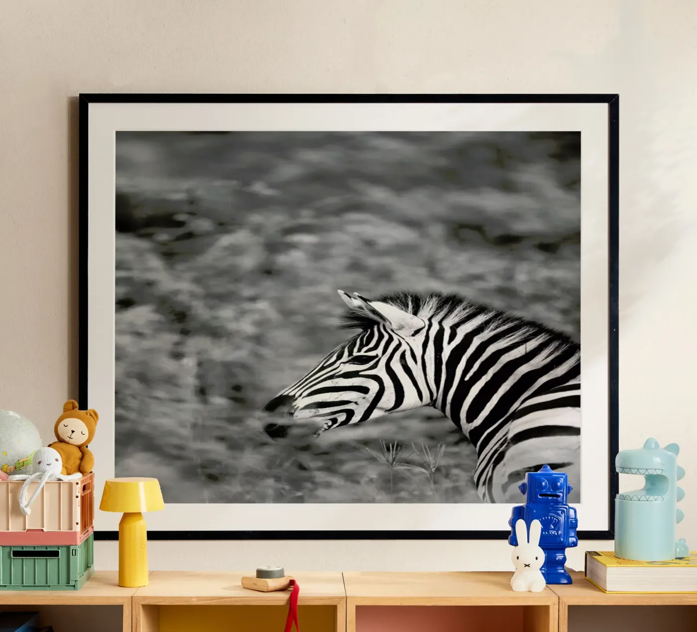 Zebra poster by Shot By Clint