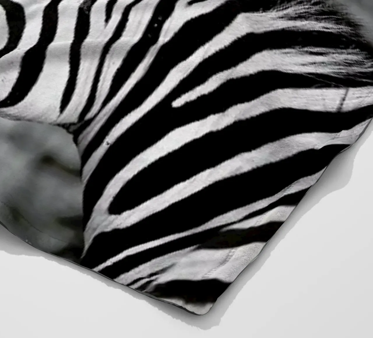 Zebra Fleecedecke von Shot By Clint