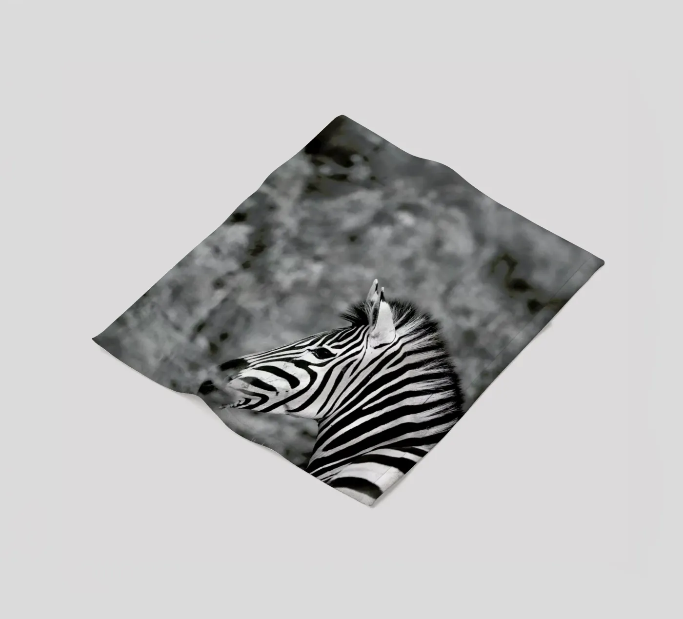 Zebra Fleecedecke von Shot By Clint