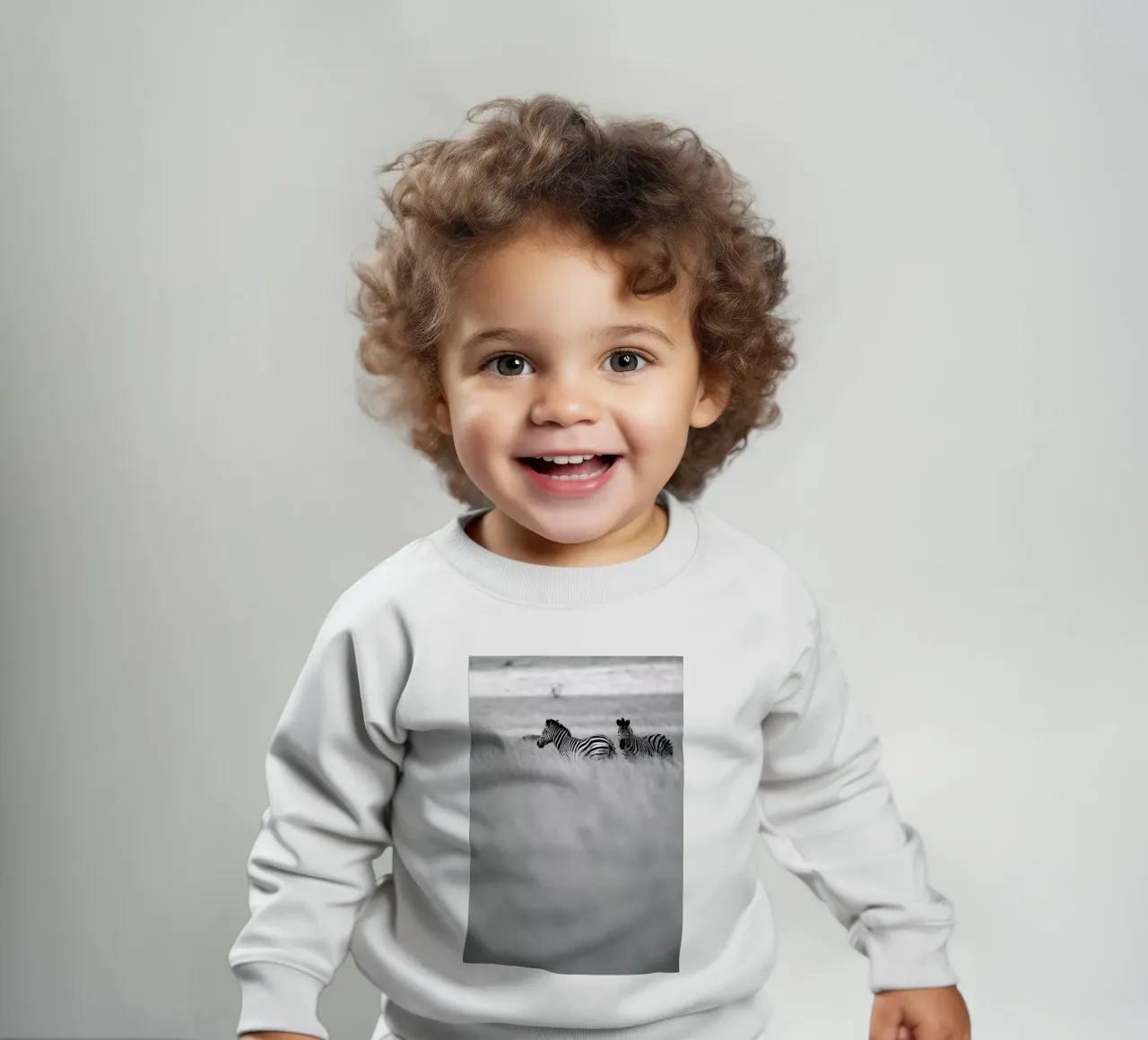 Zebra Pair felpa neonato da Shot By Clint