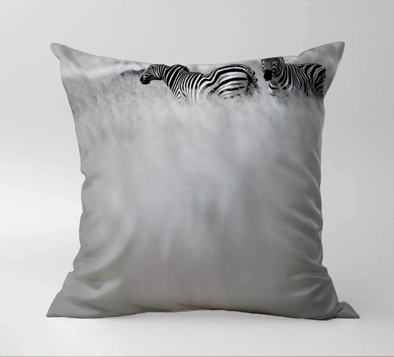 Zebra Pair cuscino da Shot By Clint