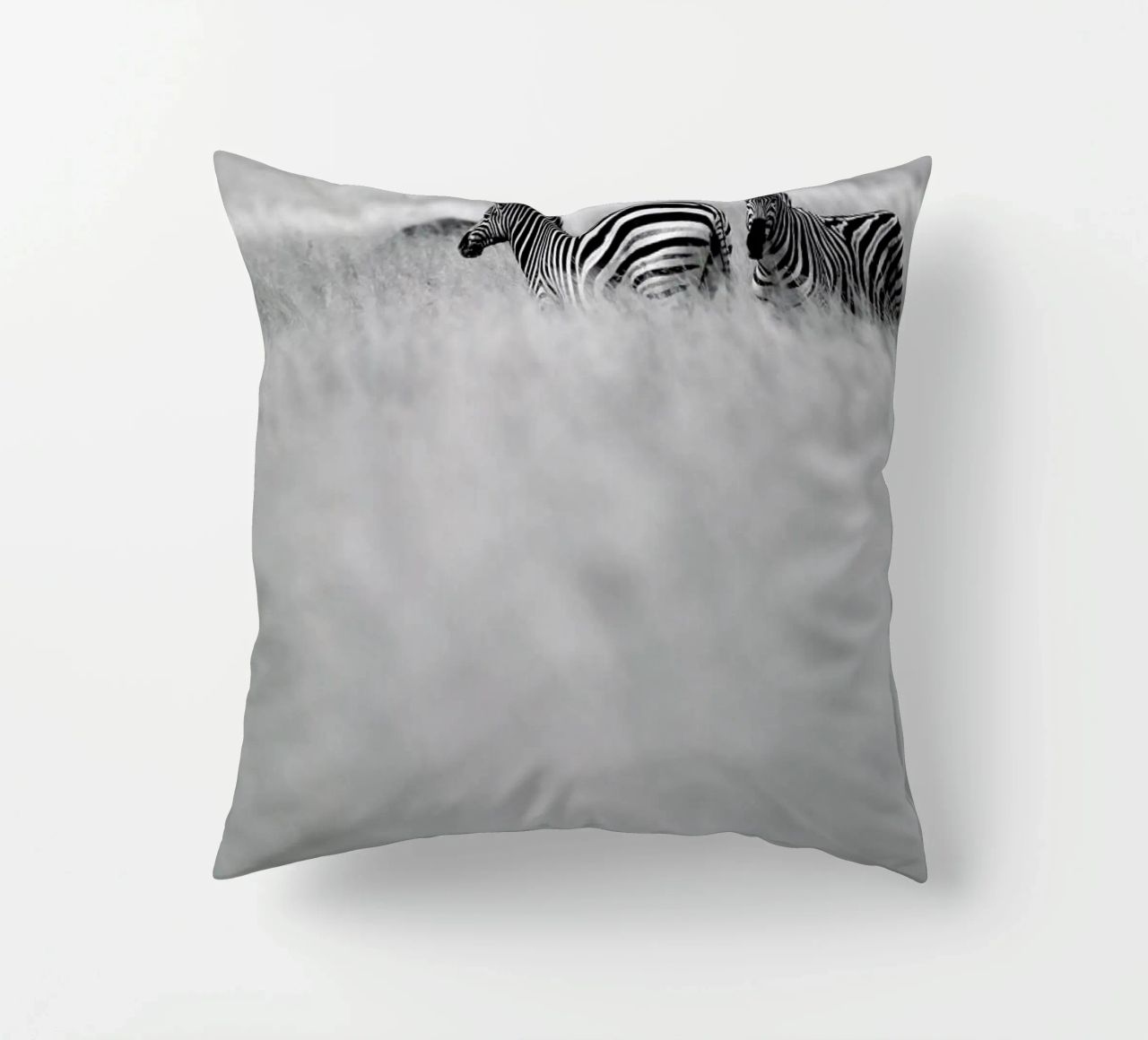 Zebra Pair cuscino da Shot By Clint