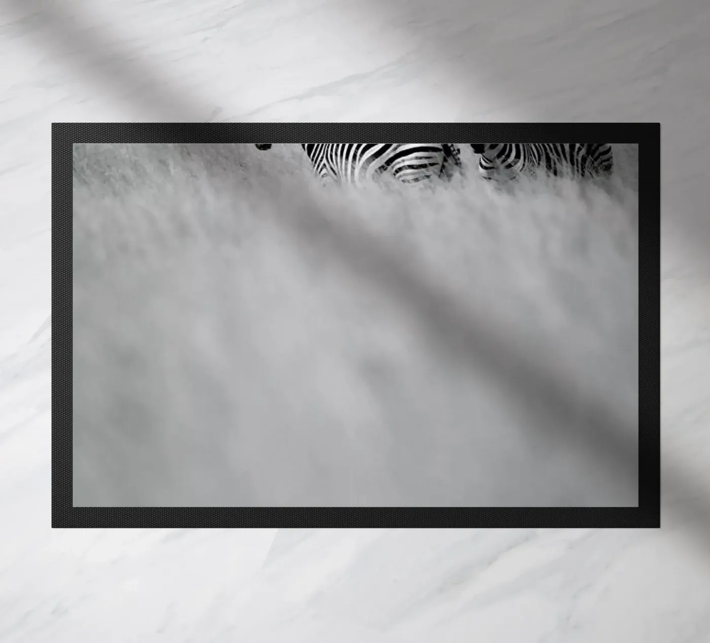 Zebra Pair Fußmatte von Shot By Clint