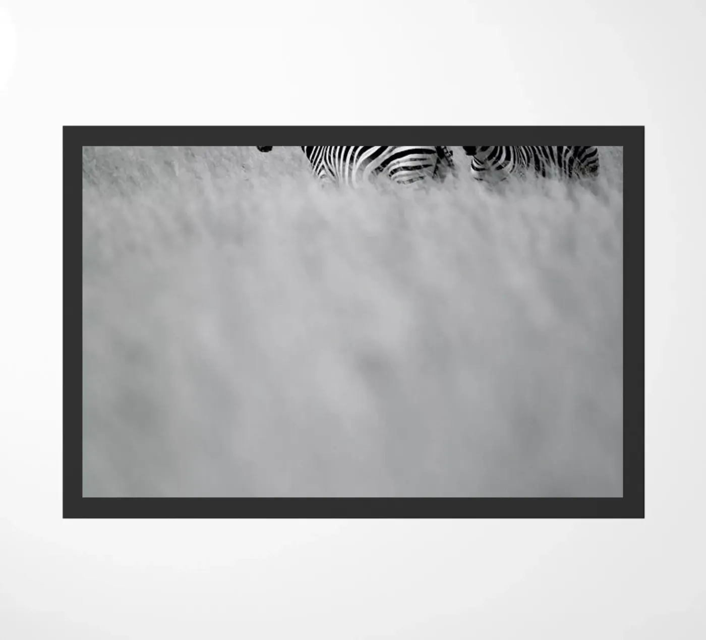 Zebra Pair Fußmatte von Shot By Clint