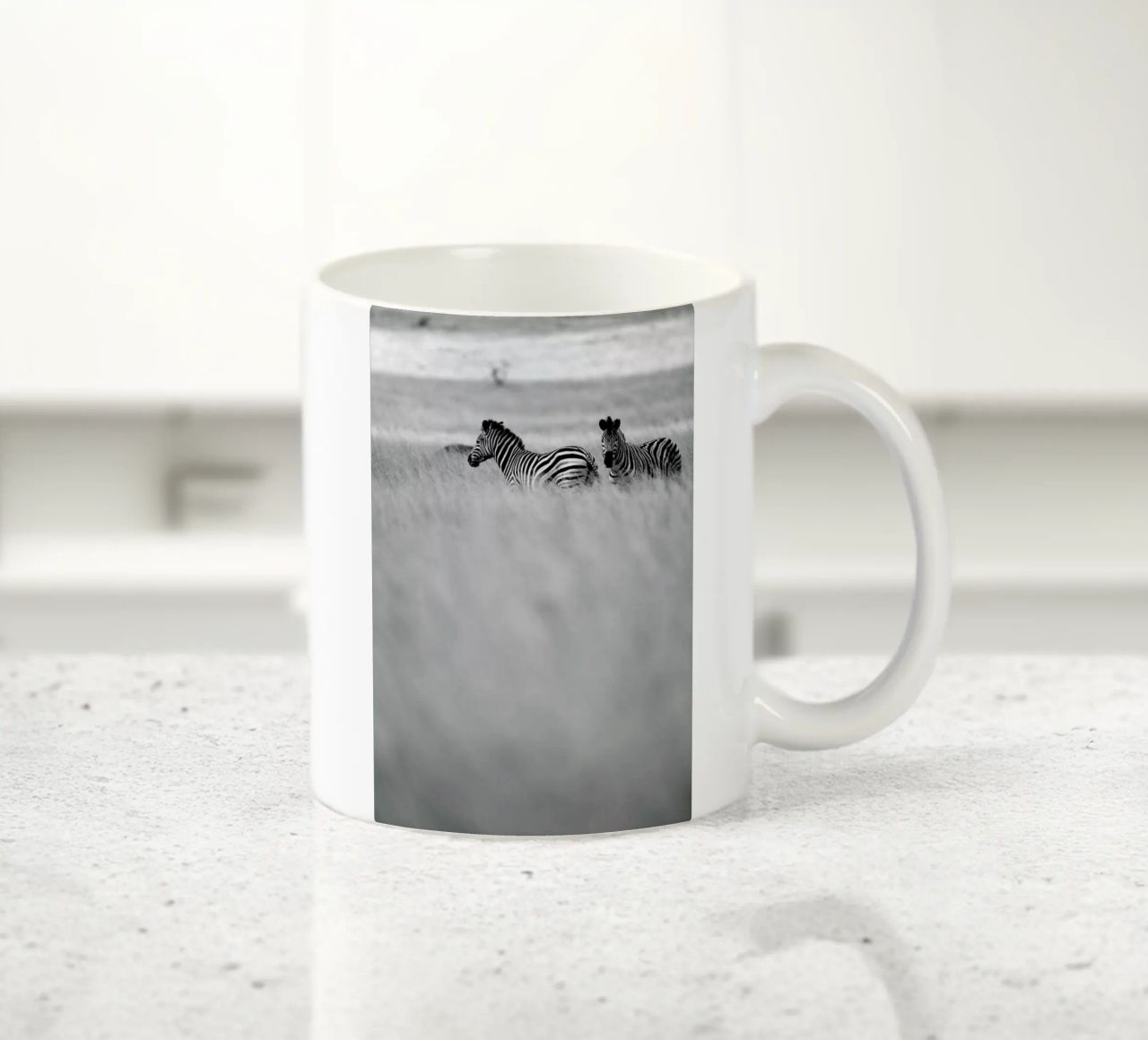 Zebra Pair tazza in ceramica da Shot By Clint