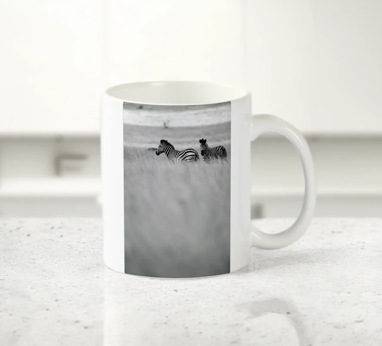 Zebra Pair tazza in ceramica da Shot By Clint